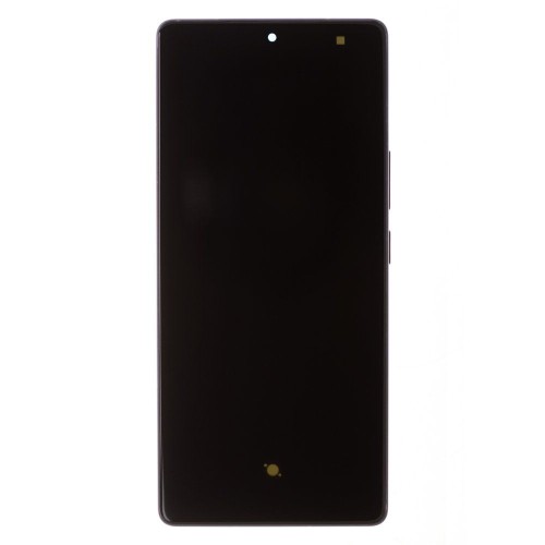 Дисплей для Infinix Note 50 Pro (X6855) + тачскрин (фиолетовый) (в рамке) (ORIG100) (SP)