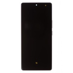 Дисплей для Infinix Note 50 Pro (X6855) + тачскрин (фиолетовый) (в рамке) (ORIG100) (SP)