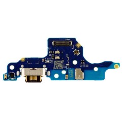 Нижняя плата для Motorola Moto G05 (XT2523-3) / Moto G15 (XT2521-3) с комп. + разъем зарядки + микрофон (ORIG100)
