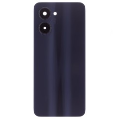 Задняя крышка для Realme C33 (RMX3624) (черный) (в сборе со стеклом камеры)