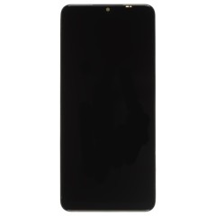 Дисплей для Samsung A125 Galaxy A12 + тачскрин (черный) (в рамке) (ORIG100) (SP)
