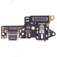 Нижняя плата для Xiaomi Redmi 9 (M2004J19G) с комп. + разъем зарядки + разъем гарнитуры + микрофон