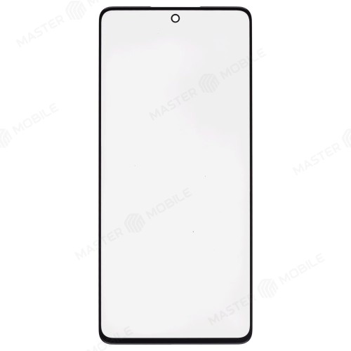 Стекло модуля для Samsung A725 Galaxy A72 + OCA (черный)