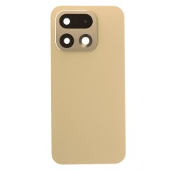 Задняя крышка для Realme 16 Pro (RMX5120) (золотистый) (в сборе со стеклом камеры) (ORIG100)