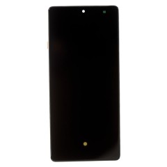 Дисплей для Tecno Camon 40 (CM5) + тачскрин (серебристый) (в рамке) (ORIG100) (SP)