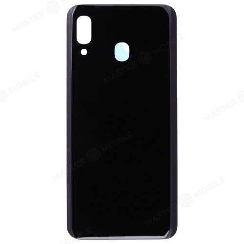 Задняя крышка для Samsung A205 Galaxy A20 (черный)