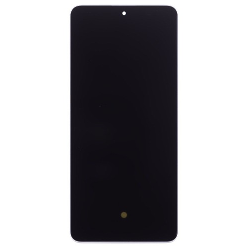 Дисплей для Xiaomi Poco X6 (23122PCD1G) / Redmi Note 13 Pro 5G (2312DRA50C) + тачскрин (белый) (в рамке) (ORIG100) (SP)