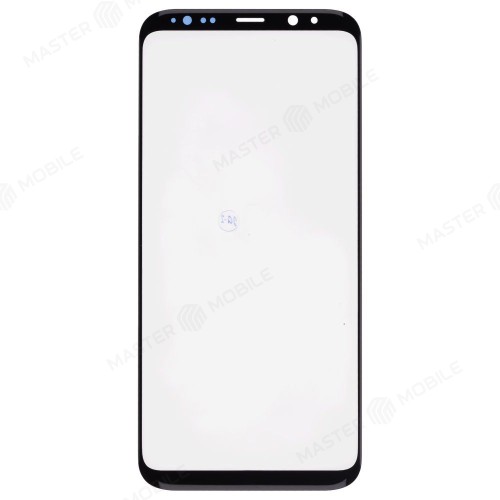 Стекло модуля для Samsung G955 Galaxy S8+ + OCA (черный)