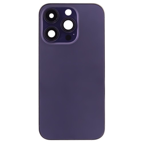 Корпус для Apple iPhone 14 Pro (фиолетовый) (в сборе) (ORIG100) (Снятый) (возможен дефект ЛКП)