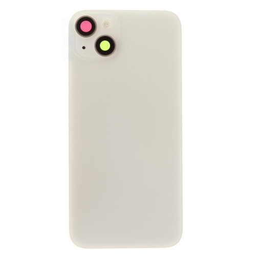 Задняя крышка для Apple iPhone 14 Plus (белый) (в сборе со стеклом камеры и шлейфом) (Premium)