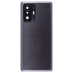 Задняя крышка для Xiaomi 11T (21081111RG) (черный) (в сборе со стеклом камеры) (ORIG100)