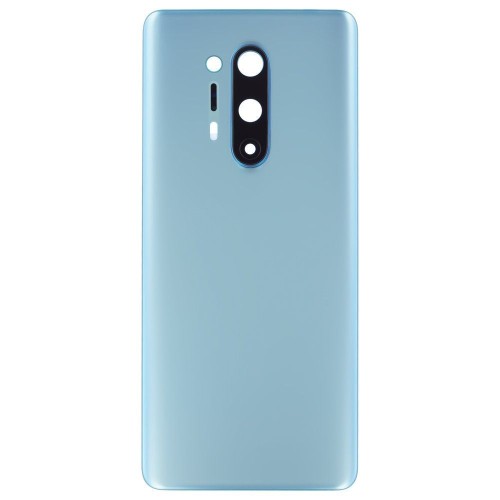 Задняя крышка для OnePlus 8 Pro (зеленый матовый) (в сборе со стеклом камеры) (ORIG100)