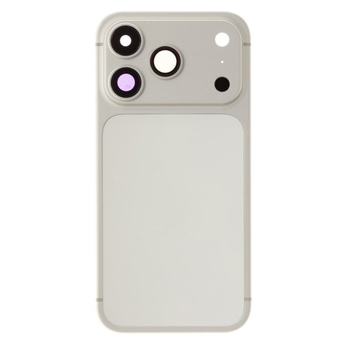 Корпус для Apple iPhone 14 Pro в дизайне Apple iPhone 17 Pro (серебристый) (Premium)