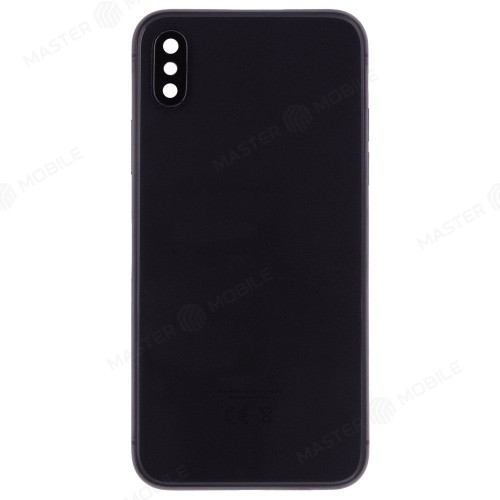 Корпус для Apple iPhone X (серый) (Premium)