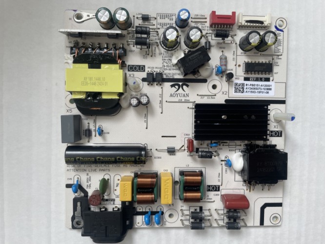 Блок питания 81-PBE151-A120001 Яндекс 50" YNDX-00075 CV500U5-T02 Rev:01