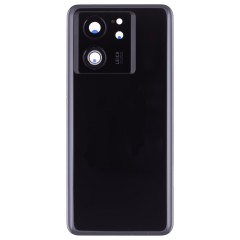 Задняя крышка для Xiaomi 13T (2306EPN60G) (черный) (в сборе со стеклом камеры) (ORIG100)