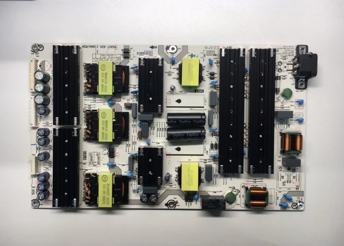 Блок питания RSAG7.820.11884/ROH, для телевизора Hisens 55A85H с двумя конденсаторами