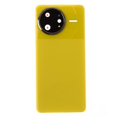Задняя крышка для Xiaomi Poco F7 Ultra (24122RKC7G) (желтый) (в сборе со стеклом камеры)