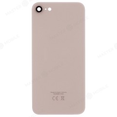 Задняя крышка для Apple iPhone 8 (золотистый) (в сборе со стеклом камеры) (Premium)