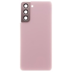 Задняя крышка для Samsung G991 Galaxy S21 (розовый) (в сборе со стеклом камеры)