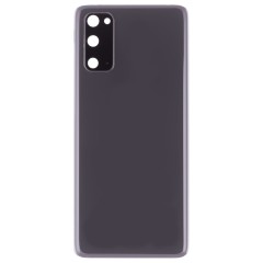 Задняя крышка для Samsung G980 Galaxy S20 (серый) (в сборе со стеклом камеры) (ORIG100)
