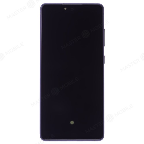 Дисплей для Samsung G780 Galaxy S20 FE + тачскрин (черный) (в рамке) (ORIG100) (возможен дефект ЛКП)