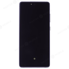 Дисплей для Samsung G780 Galaxy S20 FE + тачскрин (черный) (в рамке) (ORIG100) (возможен дефект ЛКП)