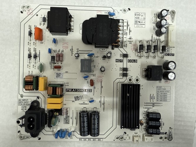 Блок питания PW.A130W2.623 Grundig 55 GHU 7980 HV550QUB-F70 Rev.2.0