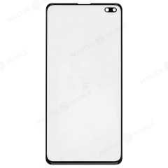 Стекло модуля для Samsung G975 Galaxy S10+ + OCA (черный)