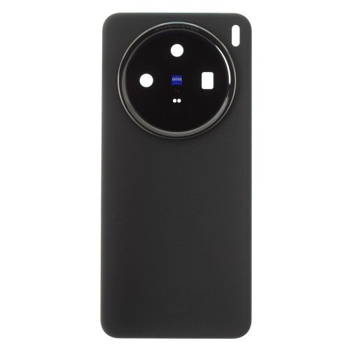 Задняя крышка для Vivo X200 (V2415) (черный) (в сборе со стеклом камеры) (ORIG100)