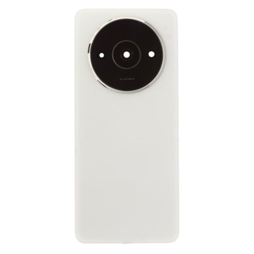 Задняя крышка для Xiaomi Redmi A3x (24048RN6CG) (белый) (в сборе со стеклом камеры) (ORIG100)