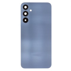 Задняя крышка для Samsung A256E Galaxy A25 5G (синий) (в сборе со стеклом камеры) (ORIG100)