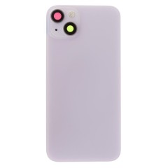 Задняя крышка для Apple iPhone 14 Plus (фиолетовый) (в сборе со стеклом камеры и шлейфом) (Premium)