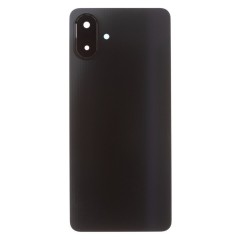 Задняя крышка для Samsung A075 Galaxy A07 4G (черный) (в сборе со стеклом камеры)