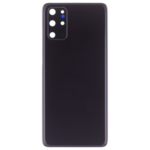 Задняя крышка для Samsung G985 Galaxy S20+ (черный) (в сборе со стеклом камеры) (ORIG100)