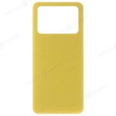 Задняя крышка для Xiaomi Poco M4 Pro 4G (2201117PG) (желтый)