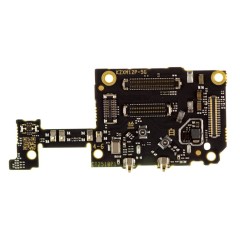 Нижняя плата для Xiaomi 12 Pro (2201122G) с комп. + микрофон + разъем SIM