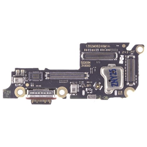 Нижняя плата для Xiaomi 14 (23127PN0CG) с комп. + разъем зарядки + микрофон + разъем SIM (ORIG100)