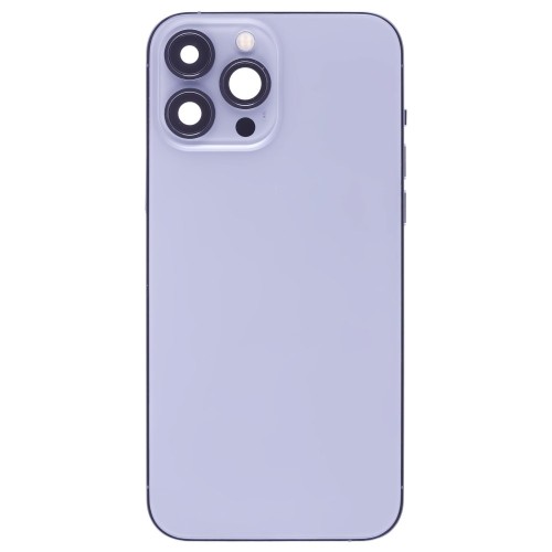 Корпус для Apple iPhone 13 Pro Max (голубой) (в сборе) (ORIG100) (Снятый) (возможен дефект ЛКП)