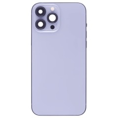 Корпус для Apple iPhone 13 Pro Max (голубой) (в сборе) (ORIG100) (Снятый) (возможен дефект ЛКП)