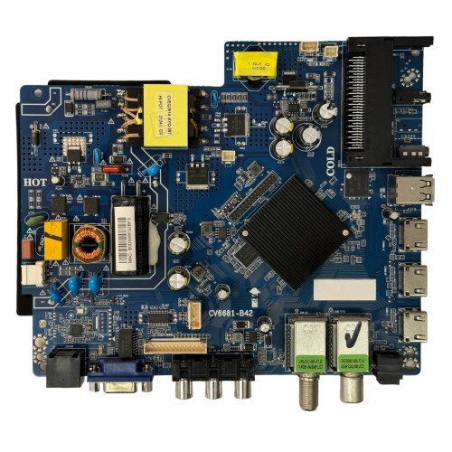 Материнская плата CV6681-B42, для телевизора Prestigio PTV40SS06Y_CIS_BK