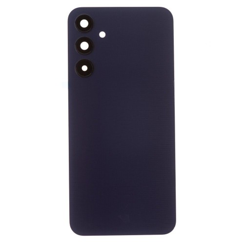 Задняя крышка для Samsung A256E Galaxy A25 5G (черный) (в сборе со стеклом камеры) (ORIG100)