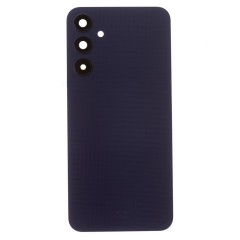 Задняя крышка для Samsung A256E Galaxy A25 5G (черный) (в сборе со стеклом камеры) (ORIG100)