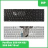 Клавиатура для HP Pavilion 250 G4 G5, 255 G4, 15-af черная без рамки