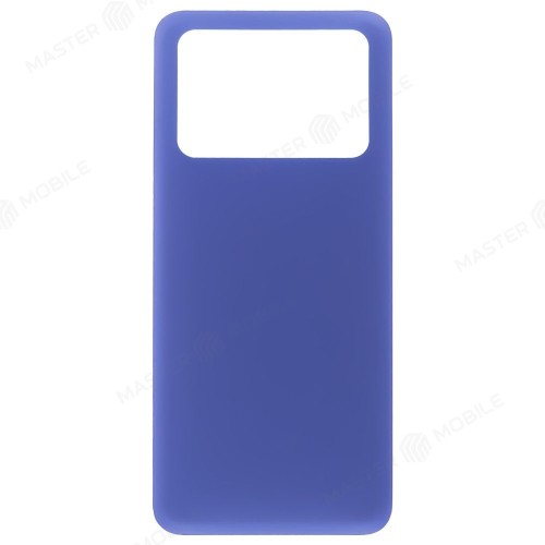 Задняя крышка для Xiaomi Poco M4 Pro 4G (2201117PG) (синий)