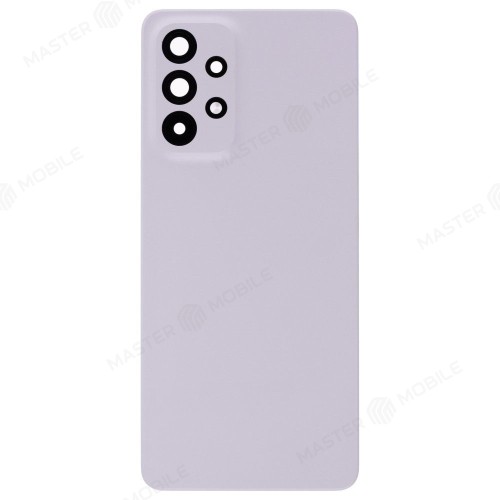 Задняя крышка для Samsung A336 Galaxy A33 5G (белый) (в сборе со стеклом камеры)