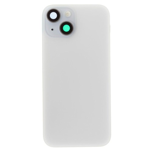 Задняя крышка для Apple iPhone 15 (голубой) (в сборе со стеклом камеры и шлейфом) (Premium)