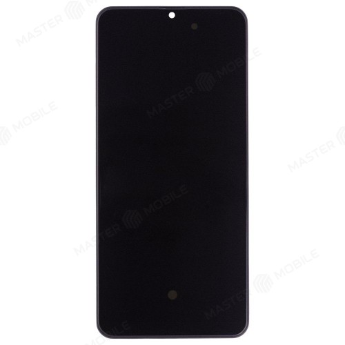 Дисплей для Samsung A315 Galaxy A31 + тачскрин (черный) (в рамке) (OLED)