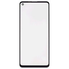 Стекло модуля для Samsung A217 Galaxy A21s + OCA (черный) (Premium)