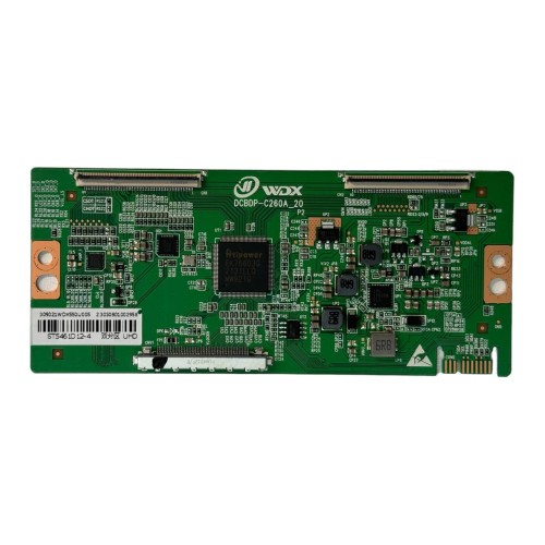 Плата T-Con DCBDP-C260A_20 P2 ST4561D12-4, для телевизора Sber SDX-55U4010B, SDX-55UQ5234, BBK 55LEX-8249/UTS2C